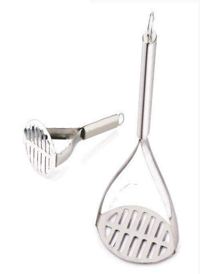 Mobhada Stainless Steel Potato Masher Vegetable Masher Pav Bhaji Masher - Image 1